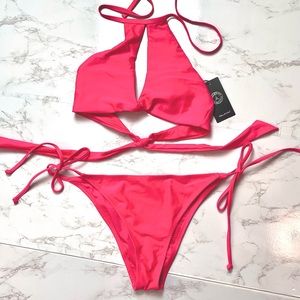RELLECIGA Pink Bikini Set